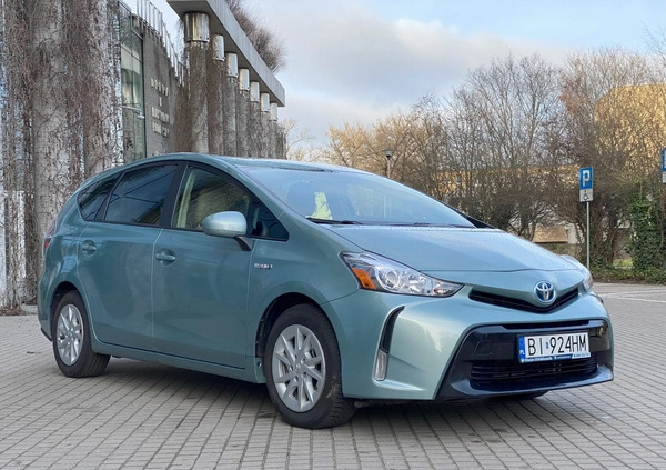 Toyota Prius+ cena 79900 przebieg: 82700, rok produkcji 2017 z Białystok małe 211